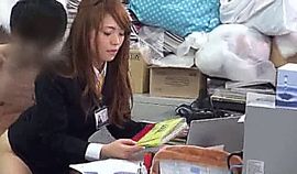 Casual&sol;ignored Sex Fetishism – Japanese Girl Fucked At Work
